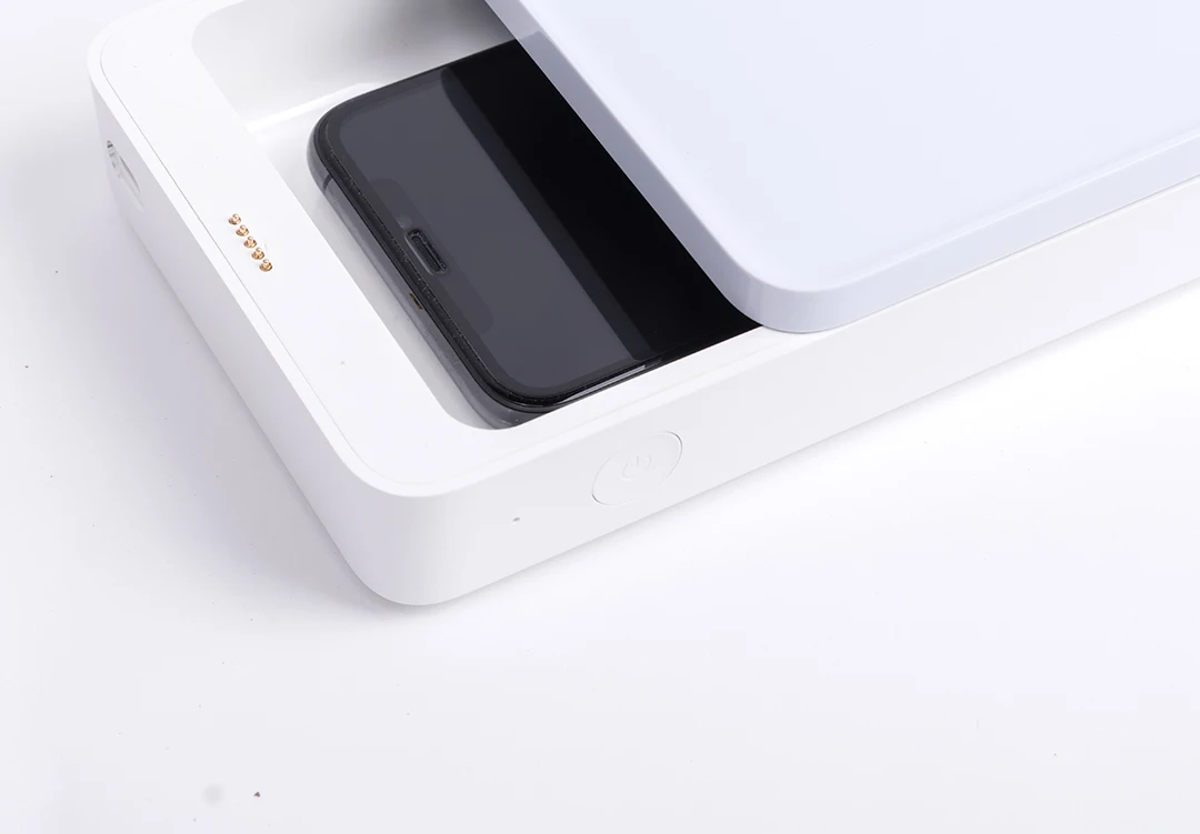 Xiaomi youpin многофункциональная дезинфекционная коробка UVC-LED 360 градусов дезинфекция 10 Вт Беспроводная Быстрая зарядка Индукционная безвредная