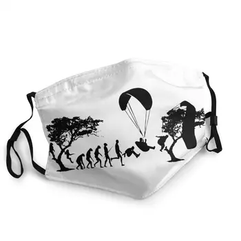 

Paragliding Evolution 2 Paraglider Reusable Face Mask Pattern Dustproof Protection Cover Respirator Mouth Muffle