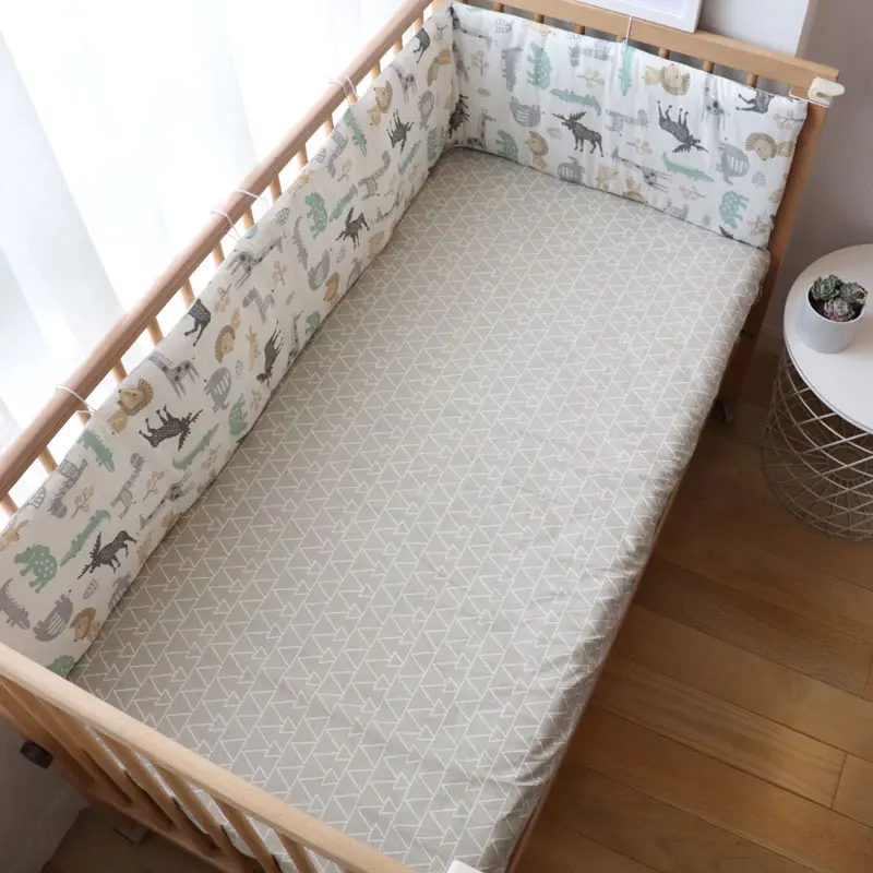 Tanie Nordic łóżeczko dla dziecka zderzaki dla noworodków zagęścić gwiazda szopka
