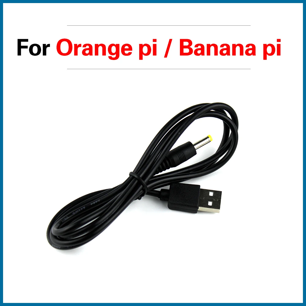 S ROBOT Orange pi PC-ONE USB DC power adapter cable Banana Pi M2-M3 for Orange pi for Banana pi M3 B