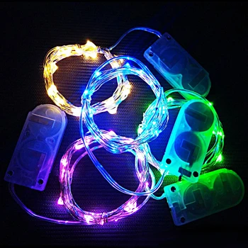 

LED String light 20 LED DC 6V CR2032 Coin Cells(not include) Battery Home Christmas Light Bedroom Garden Decor Mini Fairy Light