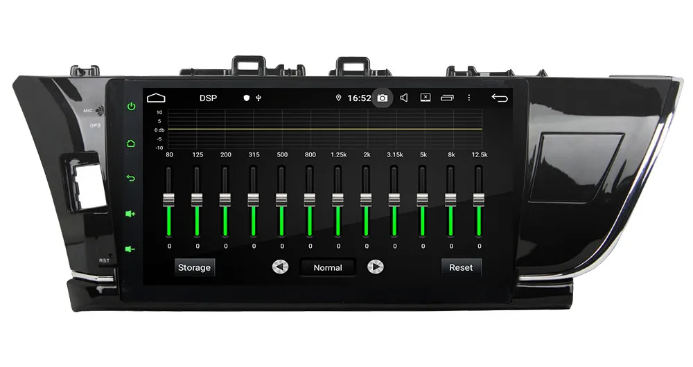 Klyde 10," ips 4G Android 9,0 Восьмиядерный 4 Гб ОЗУ 64 Гб ПЗУ DSP BT автомобильный DVD мультимедийный плеер радио для Toyota Corolla 2013