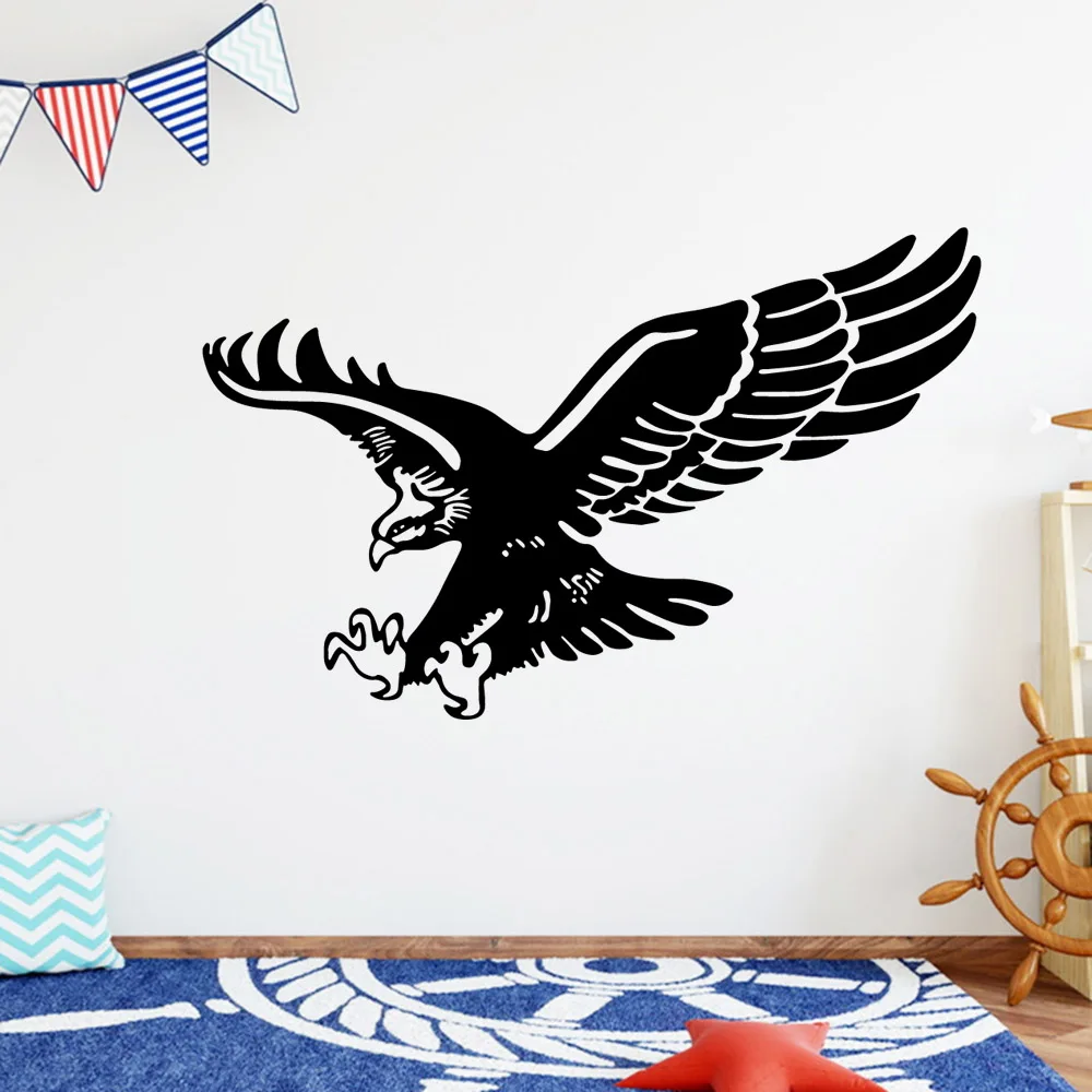 Creative Eagle Vinyl Wallpaper Roll Furniture Decorative For Baby's Rooms Decoration Accessories Murals | Дом и сад