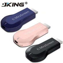 JKING OTA tv Stick Smart tv ключ HD беспроводной приемник DLNA AirPlay Miracast oneanycasing PK Chromecast 2 для телефона тв