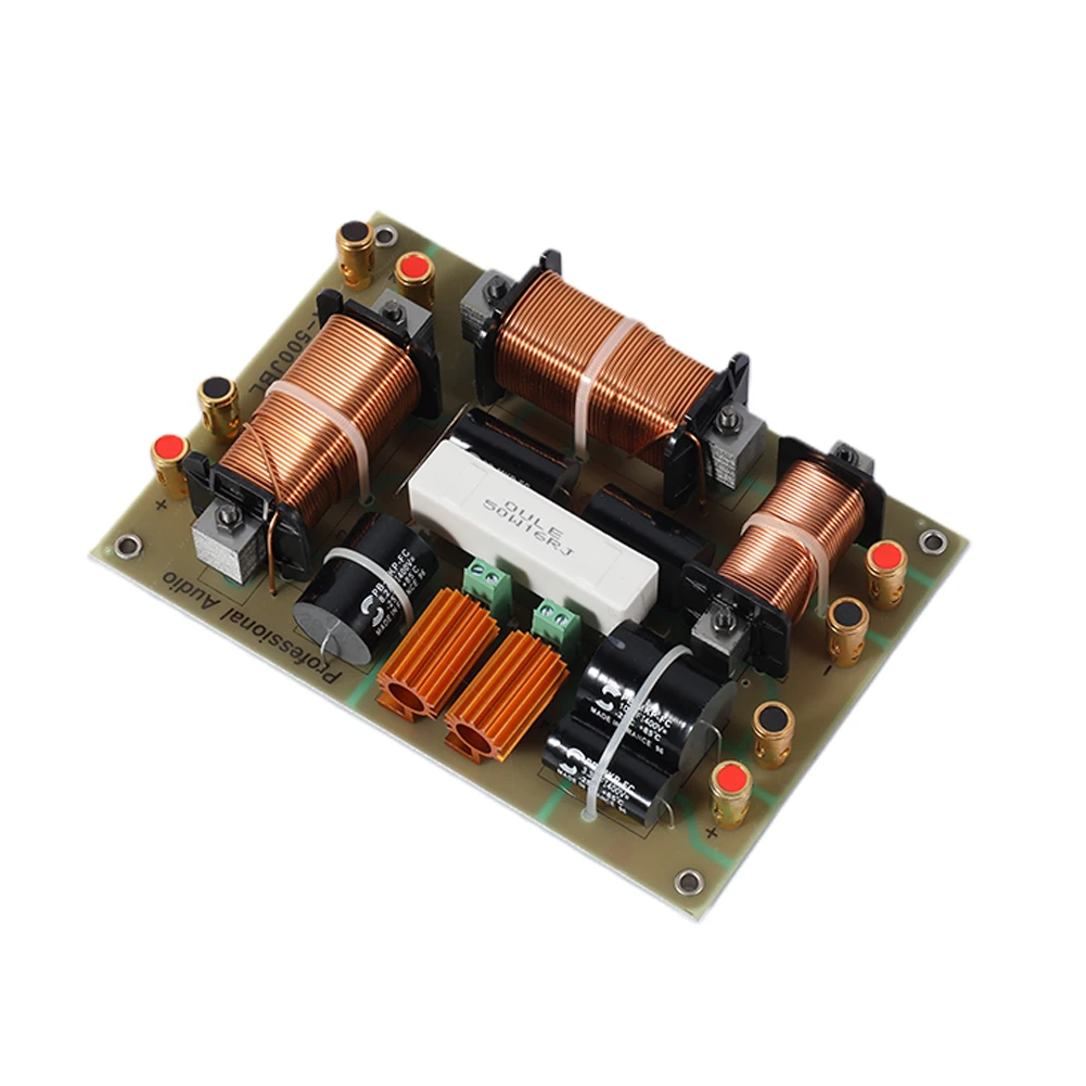 

2 Way Audio Woofer Home Theater Frequency Divider Module DIY Treble Bass Active 15 Inch Speaker Professional Tweeter Crossover