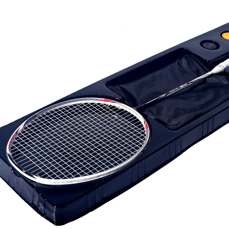 Ultralight 7U Carbon Fiber Badminton Racket Professional Carbon Raket Badminton String With Badminton Bag And Tennis Grip Raquet