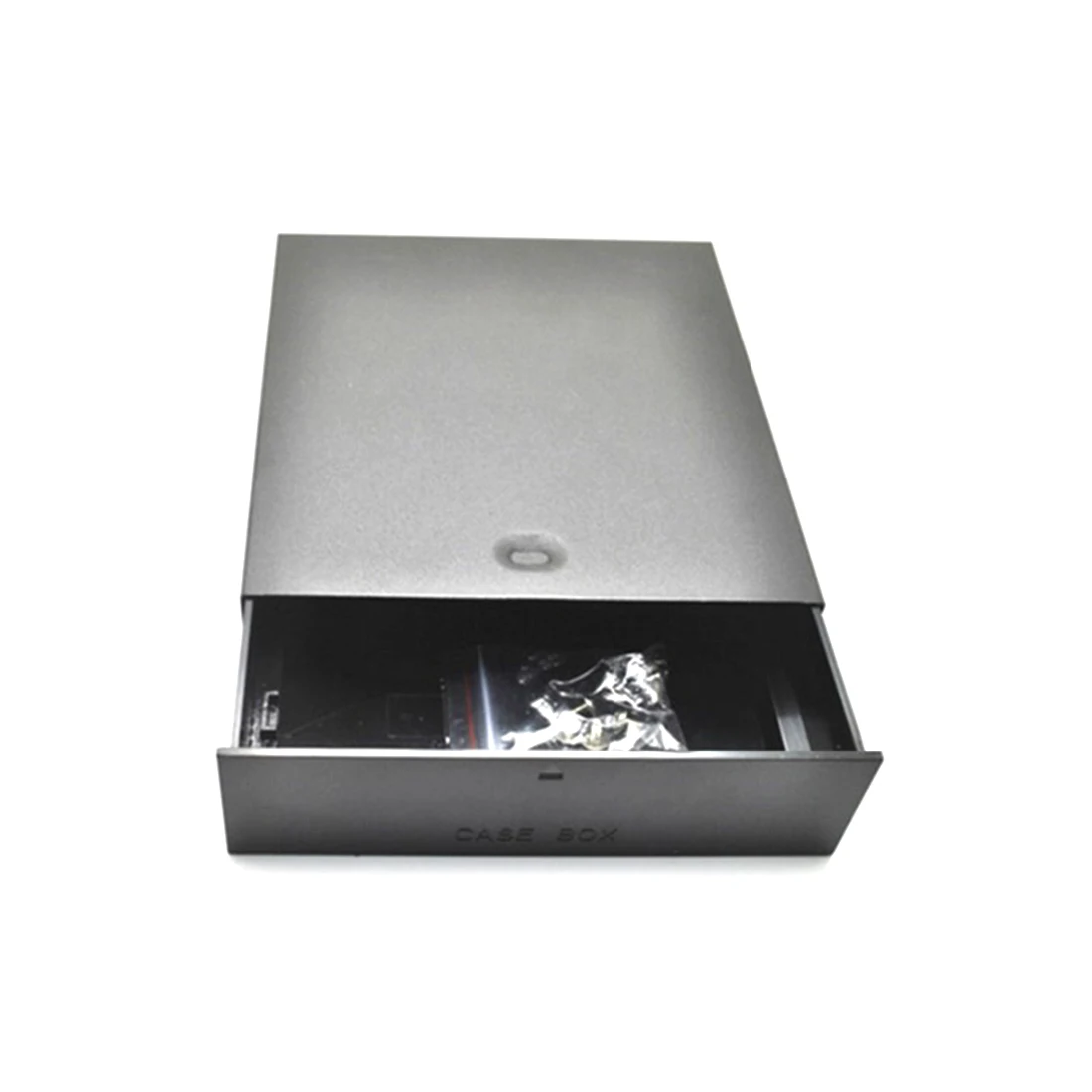 External Enclosure Case 5.25" HDD Hard Disk Drive Mobile Blank Drawer Rack Box 165*145*41mm for Desktop PC Computer afbeelding