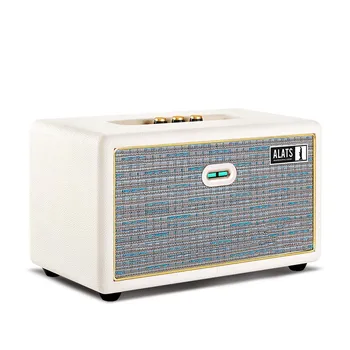 

WiFi Wilress HiFi Speaker Wood Home Desk FM Radio For Phone PC TV Top Sound Quality Luxury Bluetooth Louderspeaker