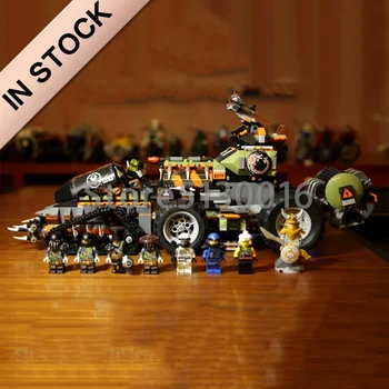 

In Stock 10939 Ninja Creator Series The Dieselnaut 1179pcs Model Blocks Toys Compatible 70654 06089 building blocks Children