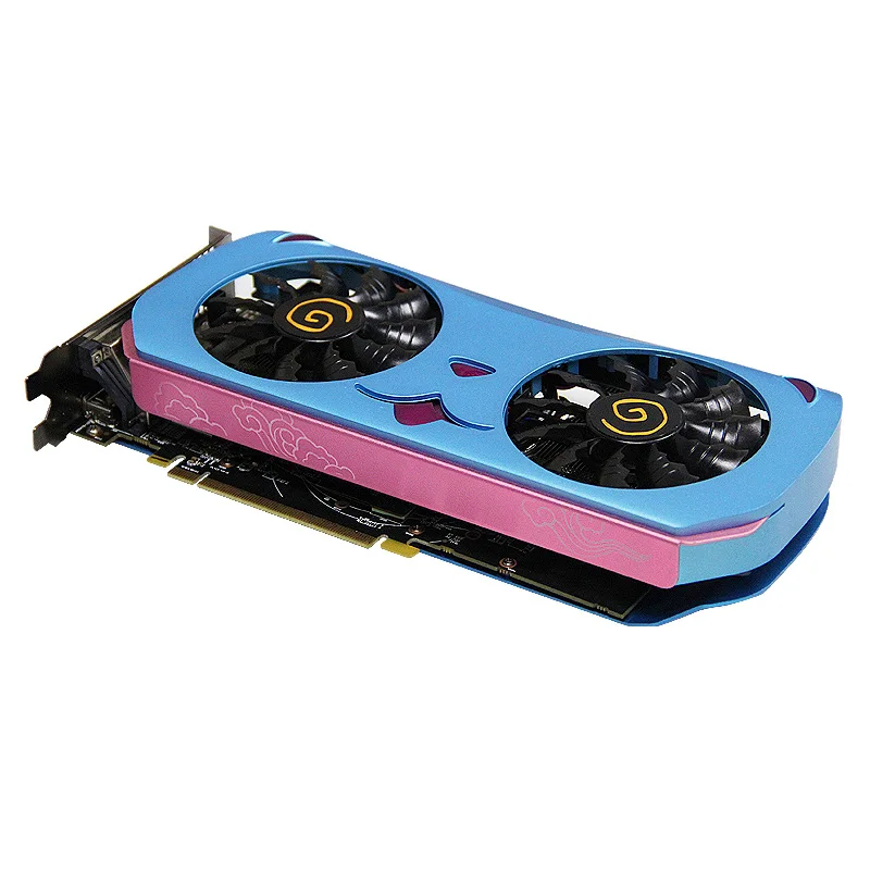 Yeston Radeon RX580 2048 SP-8G GDDR5 CUTE PET PCI Express x16 3,0 видеоигровая видеокарта внешняя видеокарта для рабочего стола