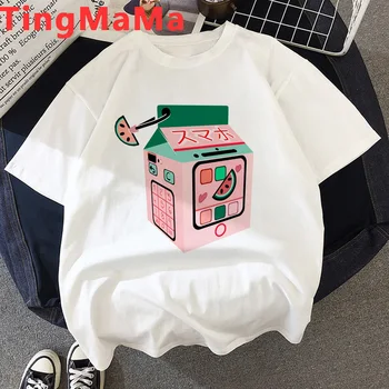 

Peach T Shirt Women Kawaii Summer Top Cartoon T-shirt Juice Funny Graphic Aesthetic Plus Size Grunge Korean Style Tshirt Female
