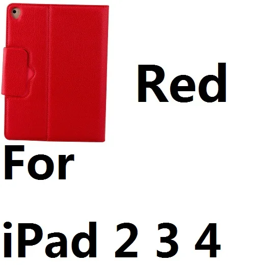 Магнитный съемный кожаный чехол-подставка с клавиатурой Bluetooth для iPad Mini 12345 iPad 9,7 Pro 10,5 11 Air 10,5 iPad 10,2 - Цвет: for ipad 234 red
