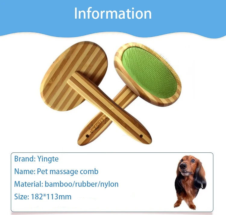 Pet Multi-purpose Comb Dog Groming Brush Dog Hair Remover Comb Cat Brush Cat Peigne Pente Beauty Grooming Tool