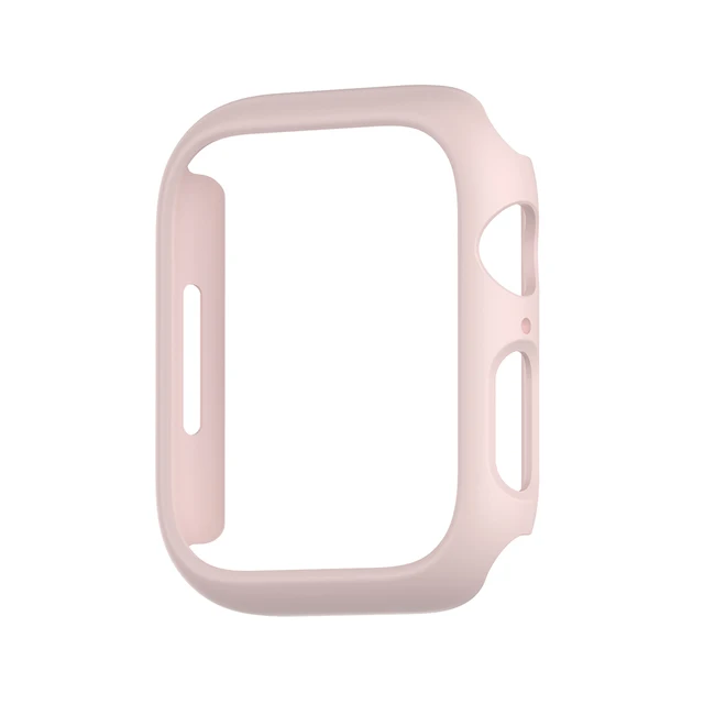 Compatible  Apple Watch Case 45mm Series 7,Hard PC Bumper Protective Cover Frame,NO Screen Protector,for iWatch Series 7 41mm Pink