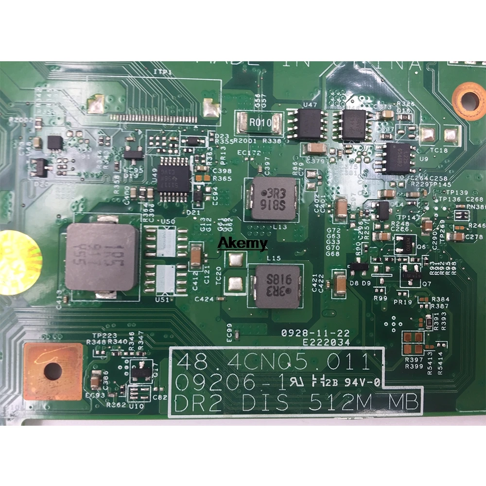 Для Dell 1545 1750 материнская плата ноутбука CN-0HPKP9 0HPKP9 09206-1 48.4CN05-011 рабочих