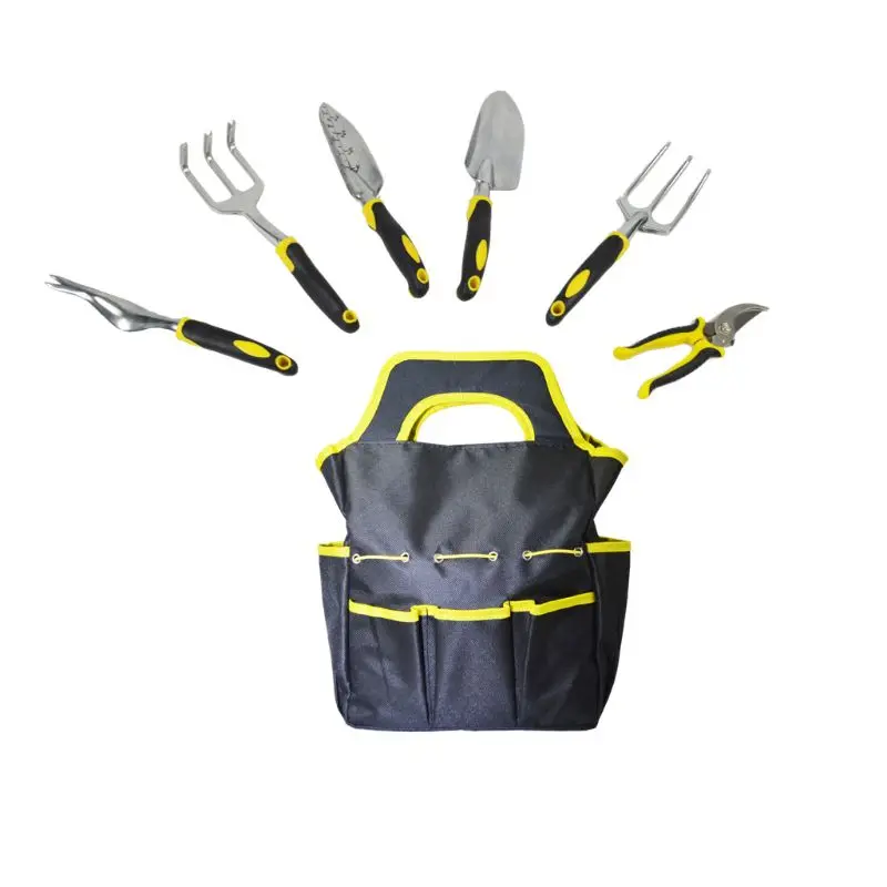 

Heavy Duty Garden Trimming Tools Set Alloy Steel Portable Gardening Tool Bag