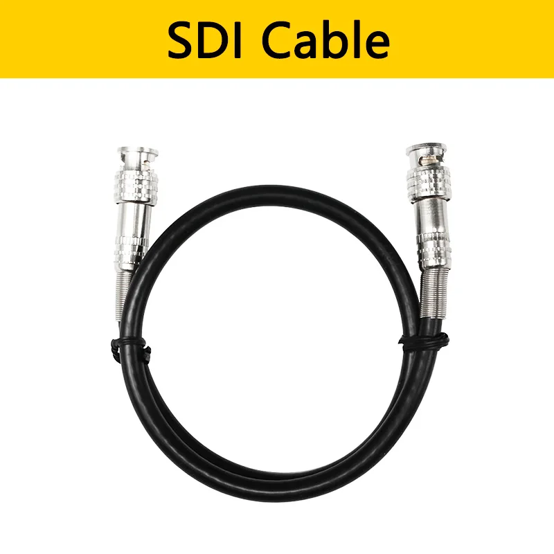 

BNC Cable Male Connector 1080p HD 3G HD SD SDI for cctv camera monitor Security System 75Ohm RG59 Coaxial Cord 1.5m