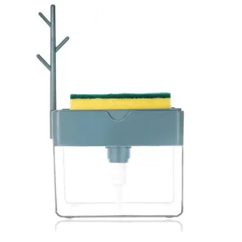 

Soap Pump Dispenser Caddy Sponge Holder Cleaning Liquid Container Organizer Too