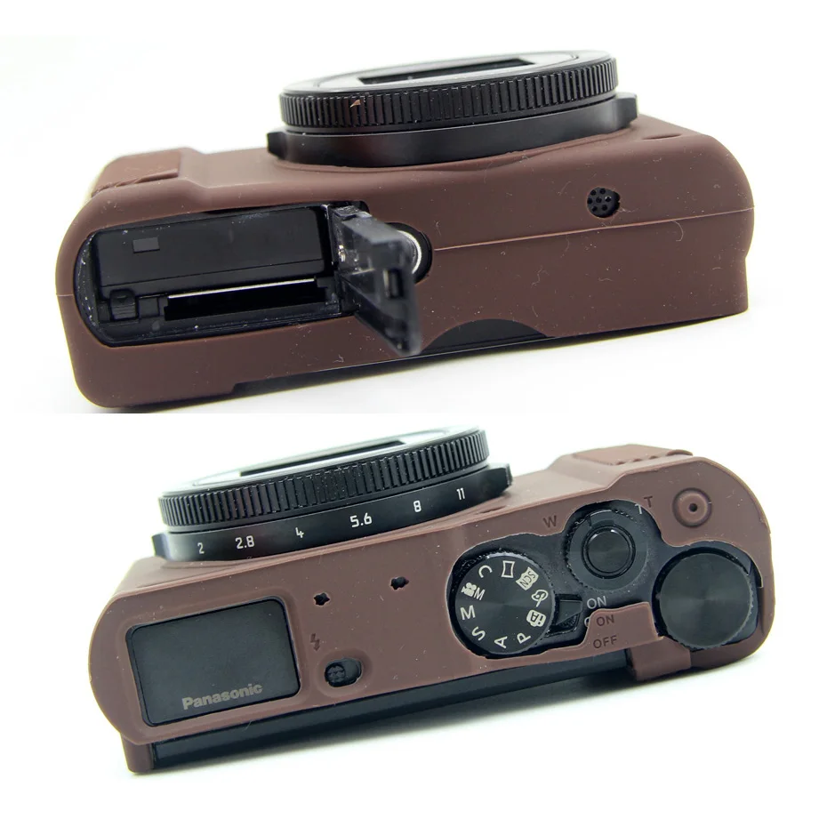 TENENELE камера сумки для Panasonic Lumix LX-10 мягкий силиконовый цвет резиновая крышка чехлы Защита LX10 аксессуары тела
