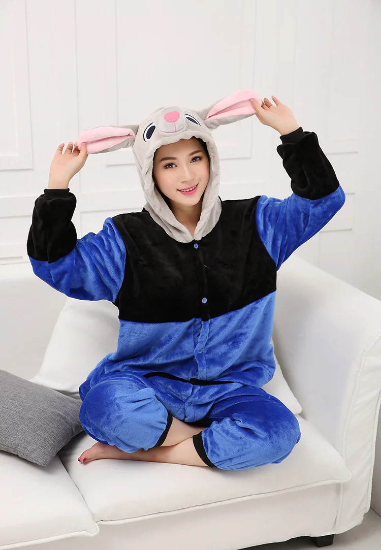 Judith Laverne Hopps Kigurumi костюмы для косплея для мужчин wo Мужчин Мультфильм ник Уайльд комбинезон Железный человек комбинезоны динозавр пижамы Косплей