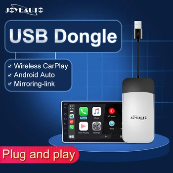 

JoyeAuto Android Head Unit Screen Wireless Carplay Dongle Android Auto Apple Carplay Navigation radio Mirror Box Car Accessory