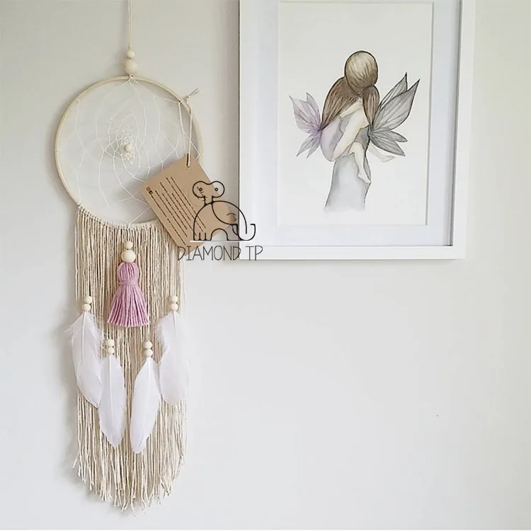 Ins wind DREAM CATCHER Висячие ремесленные украшения дома студия устраивает Фото аксессуары реквизит для фотосъемки