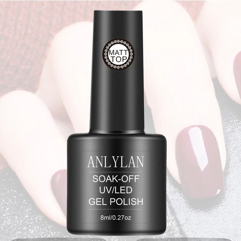 MATT TOP COAT Гель-лак УФ-гель для ногтей лак для маникюра праймер Полупостоянный Гибридный блеск ногтей художественный Гель-лак для ногтей Цвет - Цвет: MATT TOP COAT