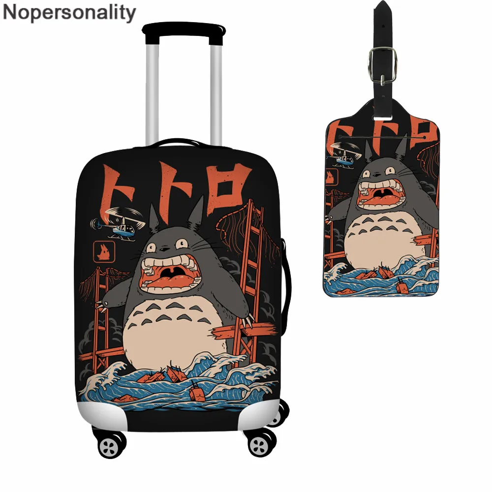 Z3111Cover-Z24 Чехол для багажа neighit Totoro, аксессуары для путешествий, эластичный чехол для 18-32, чехол на колесиках, защитный чехол - Цвет: Z3111Cover-Z24