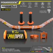 Руль для Pro Taper Pack Bar 1-1/" Классическая дверная ручка барные Колодки Ручки Pit Pro Racing Dirt Pit Bike мотоцикл с адаптер cnc