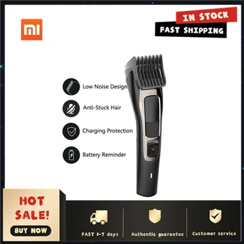 

"Xiaomi Youpin Showsee Electric Hair Trimmer Clipper Fast Charging Men Hair Cutter USB Ceramic Friend Gifts 2020 New as Family"