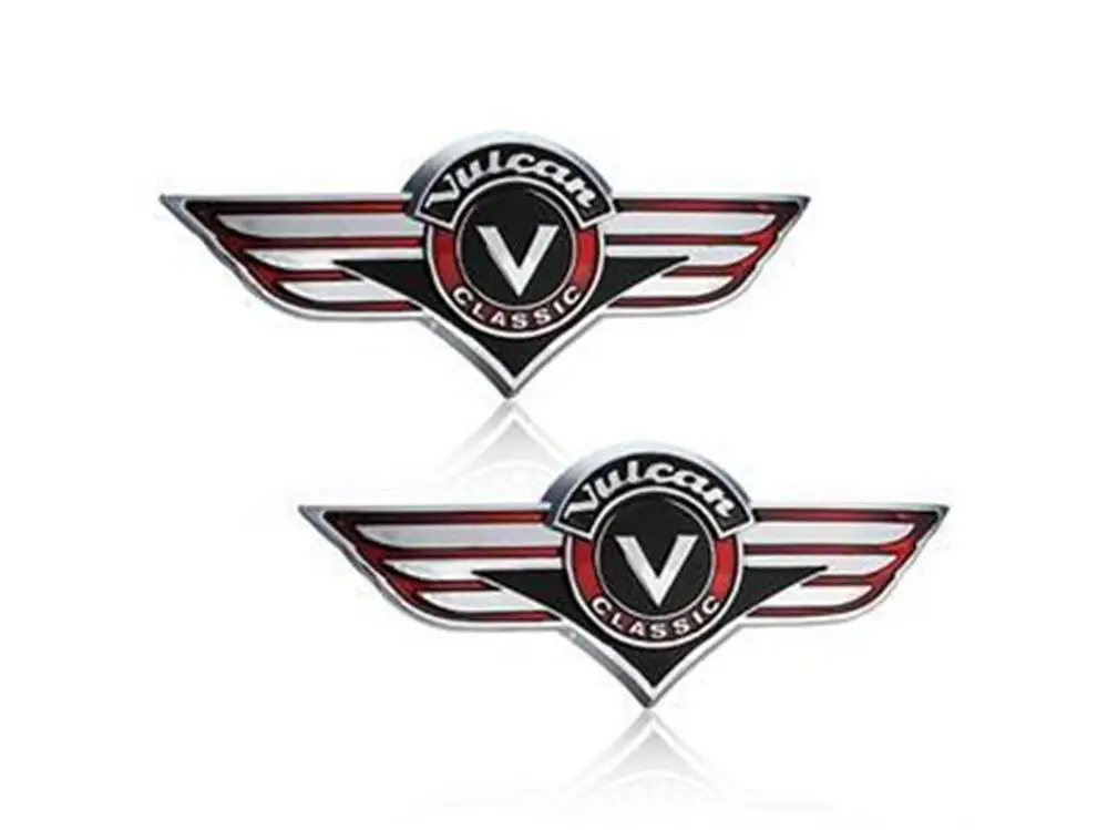 

Motorcycle Sticker ABS Motorbike Fuel Gas Tank Decals Badge Emblem for Kawasaki VN Vulcan Classic VN400 500 800 1500