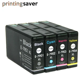 

4pcs 79XL Compatible for 7901 7902 7903 7904 Ink Cartridge For Epson WorkForce Pro WF-4630DWF WF-4640DTWF WF-5110DW WF-5190DW