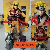 Anime figure Naruto Action Figure Model PVC GK Eight door escaping Might Guy Konoha no Kedakaki Aoi Moju Collectible Toys 30cm