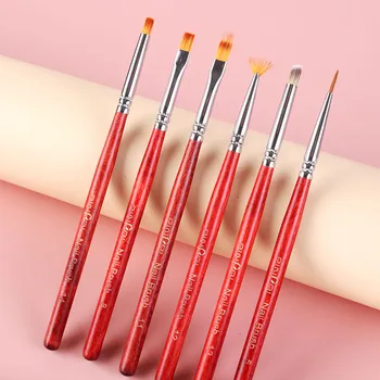 

13Pcs Professional DIY Nail Art Liner Brush Set Manicure Gel Painting Flower Drawing Brush Gradual Color Blooming Pen Nail Tips