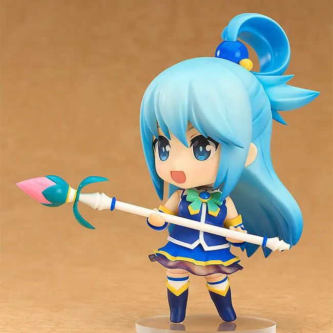 KonoSuba Божье благословение на этом чудесном мире Nendoroid 630 725 ПВХ Фигурки игрушки figuas аниме для рождественских подарков - Цвет: Белый