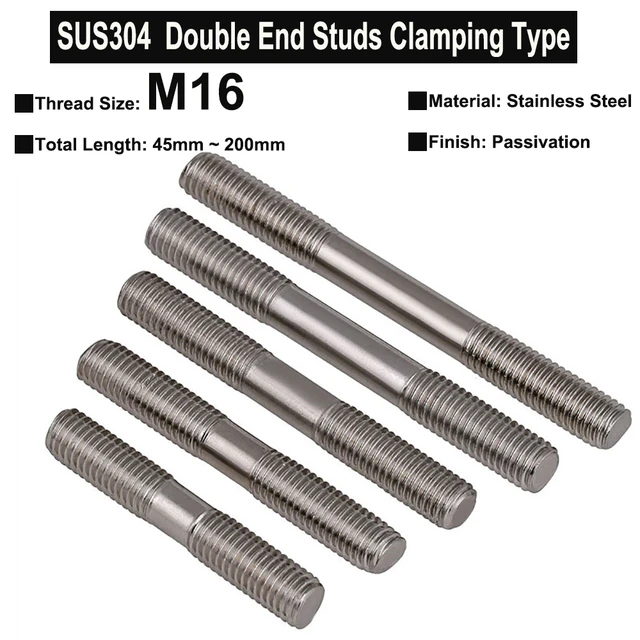 Stud Metal End Bolt, DoubleEnd