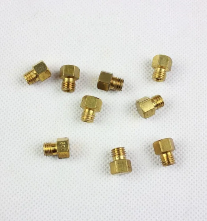 2Pcs Carburetor Nozzles 500 Kerosene Lamp For Sea-Anchor / Iron-Anchor Lamp 999 950 Models Universal Brass Stove Nozzles Gear
