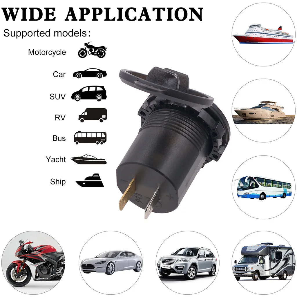 

CARPRIE car changers 2019 NEW hot sale Dual USB Car Charger With Digital Voltmeter Fast Charging 12V 3.1A/4.2A high quality 9806