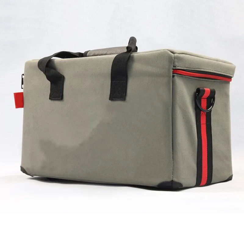 Портативная сумка для инструментов, многофункциональная сумка на плечо, ремонтная сумка электрика для хранения инструментов, водонепроницаемая сумка из ткани Оксфорд на ремне