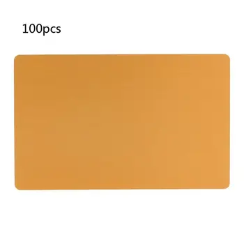 

100Pcs Blank Engraved Custom Visiting Name Cards Aluminium Alloy Business Cards WXTE