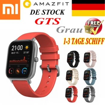 

Global Version Huami Amazfit GTS Apple Smart Watch Appearence 1.65-inch Music Control Leather Silicon Strap