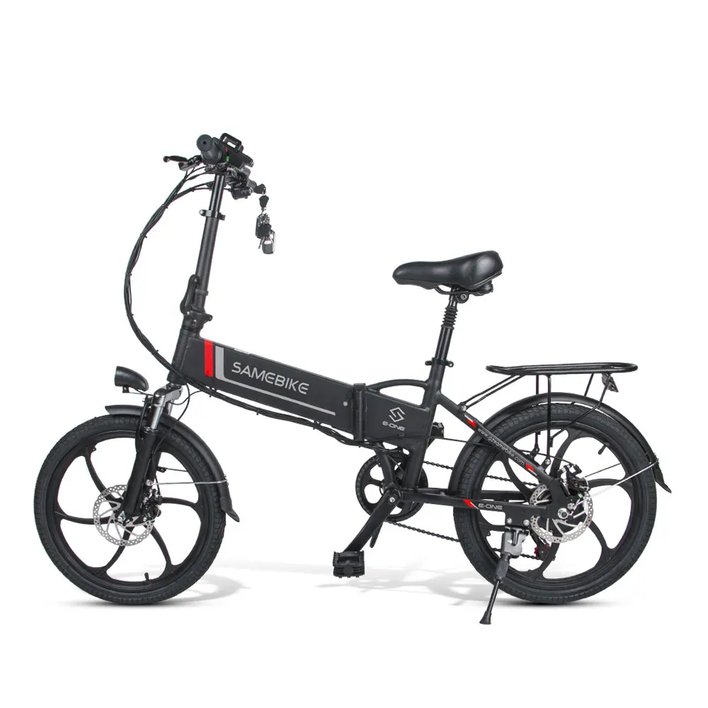 Samebike Smart Folding Electric Moped Bike 20LVXD30 E-bike 20 Inch Tire Speed Electric Bicycle