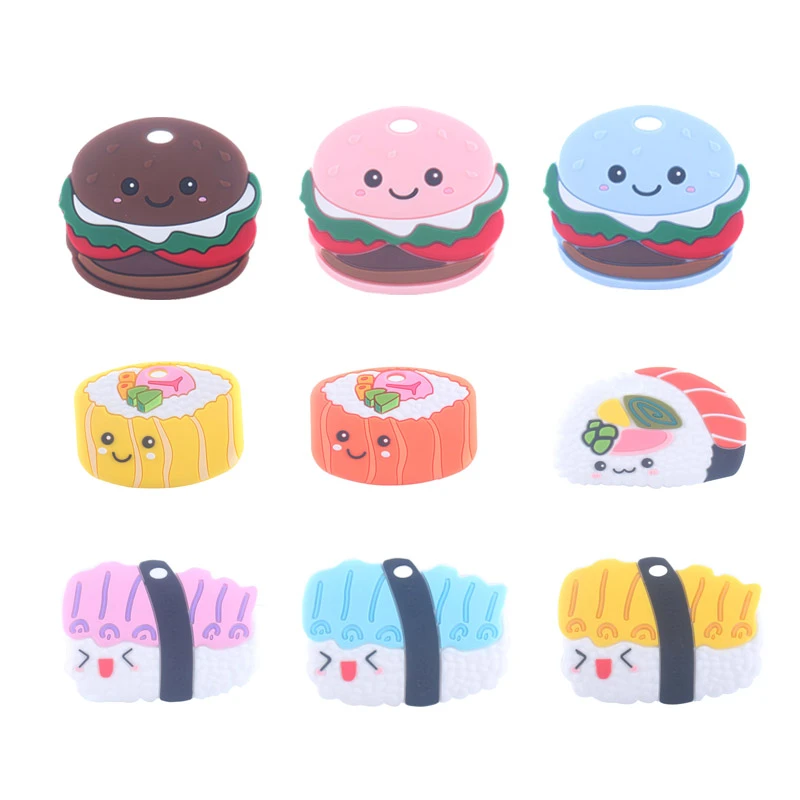 sushi baby teether