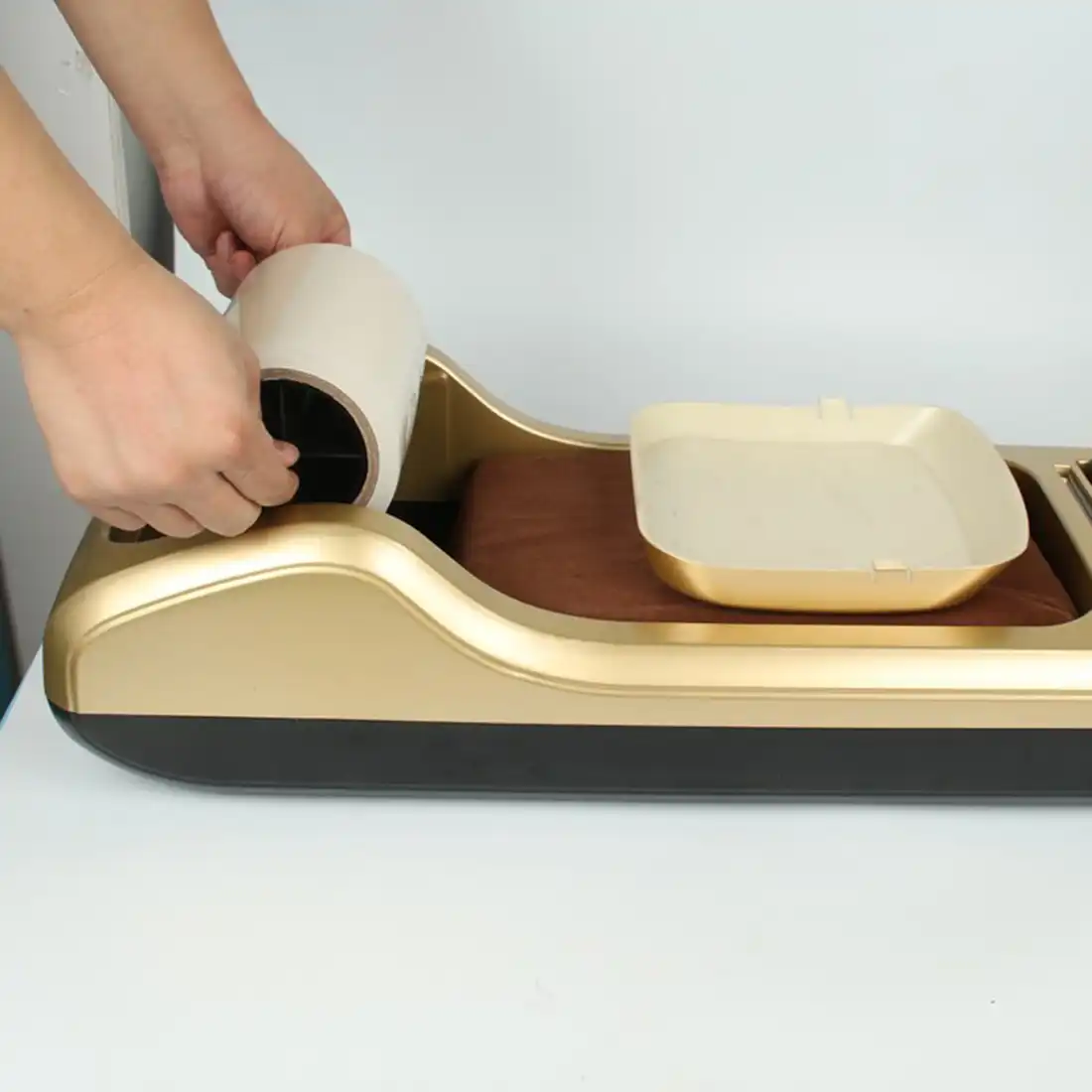1 Roll Automatic Shoe Cover Film Dispenser Special Shoe Film Available