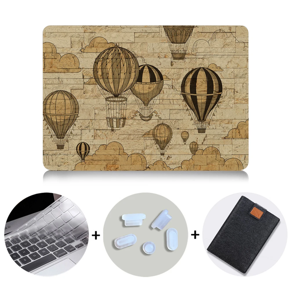 MB05 MTT чехол в стиле ретро для Macbook Air 11 13 Pro 13,3 16 15 retina с сенсорной панелью для apple mac book 12 дюймов a1534 чехол для ноутбука - Цвет: MB05
