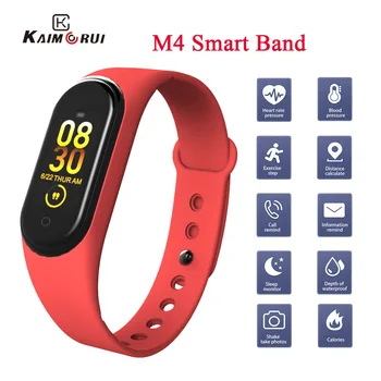 

M4 Smart Band Bracelet Heart Rate Blood Pressure Watch Smartband Fitness Tracker Cardio bracelet m4 band Health smart Wristband