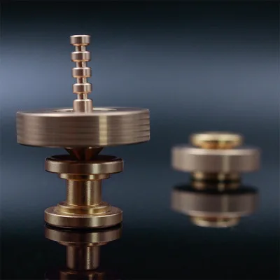 

Mini Cyclone Hand Twisted Spinner Dual Play Exquisite Copper Fidget Spinner Creative Leisure Anti Stress Fidget Toys for ADHD