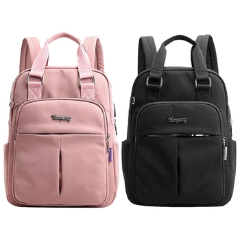 

Backpack for Women Large Capacity Shoulder Bags Laptop Bag with USB Travel Backpacks School Bag for Teenage Girls