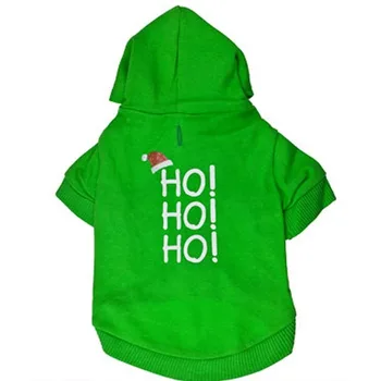 

Green Pet Clothing Letter Cartoon Clothes for Dog Small Costume French Bulldog Ho T Shirt Print Autumn Winter Ropa Para Perro
