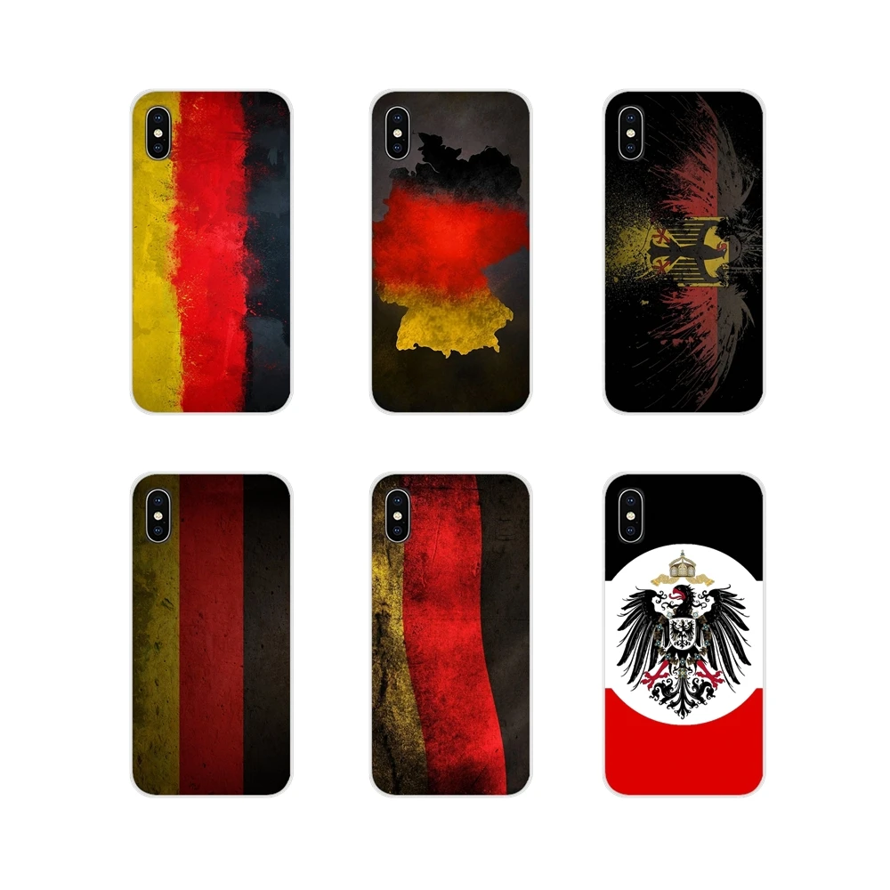 Чехлы для телефонов Apple iPhone X XR XS 11Pro MAX 4S 5C SE 6S 7 8 Plus ipod touch 5 6 аксессуары с немецким